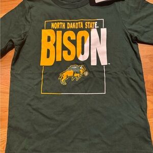 Kids North Dakota State Bison Green Tee